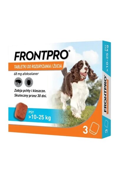 Other FrontPro Comprimate pentru câini împotriva puricilor și căpușelor >10-2...