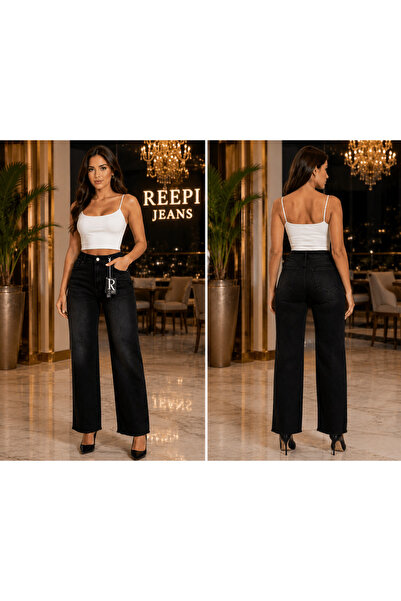 reepi Jeans Videleg High Waist Full Stretch Very Comfortable Pants Length 107cm