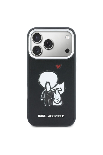 Karl Lagerfeld Karl & Choupette MagSafe Case for iPhone 17 Pro
