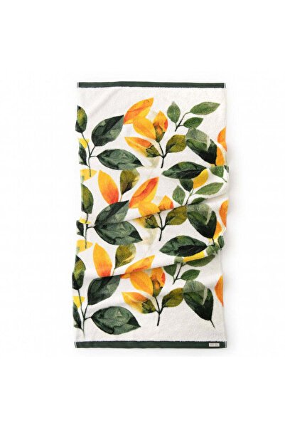 Zwoltex Artistic towel, LEMON LEAF 70x140, Organic Cotton, 650GSM