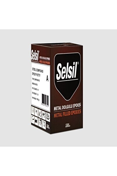 Selsil Metal Dolgulu Çelik Epoksi Macun A