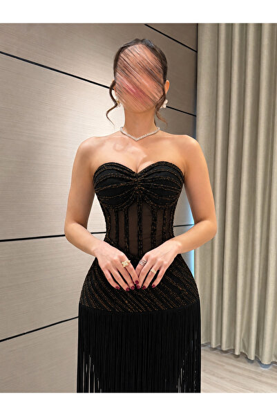 LANMAS Naur Noir Dress