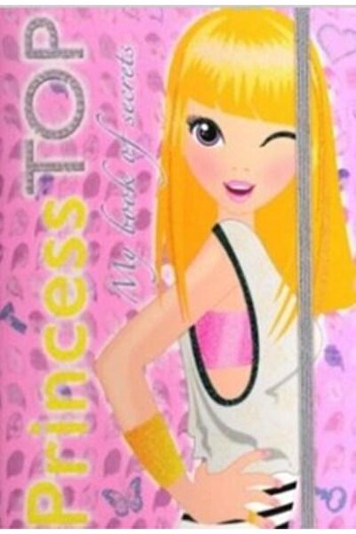 Çiçek Yayıncılık Princess Top My Book Of Secrets - Pembe