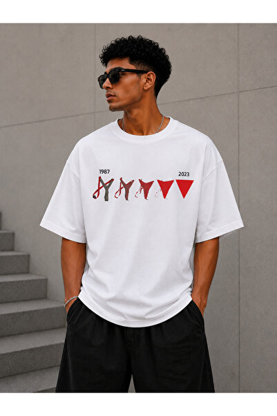 Nulivez Palestinian Solidarity Themed Oversized Unisex T-Shirt – 1987–2023 Gr...