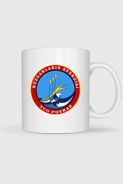 Bahriyeli Collection كوب مطبوع عليه شعار Tcg Poyraz