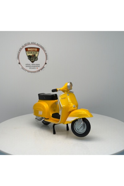 MSZ 1976 Vespa 200 Rally 1:18 Ölçek (12cm) Standlı Diecast Model Motosiklet (...