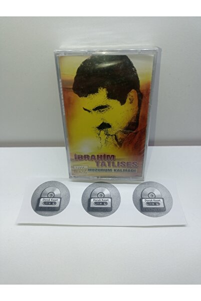 CD İbrahim Tatlıses huzurum kalmadı kaset