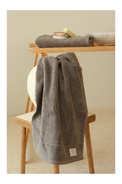 LC Waikiki Nevavm Farkıyla Solena Bath Towel 70X140Cm Gray