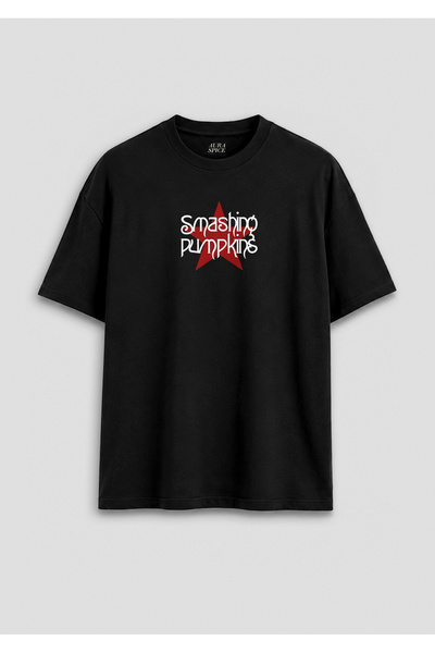 Darkia Specijalni dizajn majice sa zvezdom "Smashing Pumpkins" - crna unisex ...
