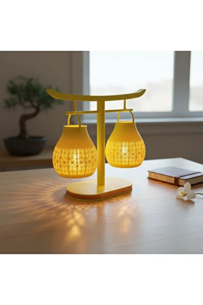 OEM Mini Decorative LED Night Light with Patterned Inspired by Kumiko