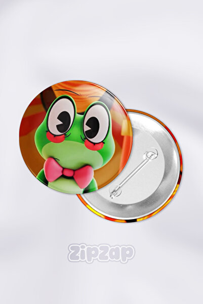 ZipZap Ribbit TADC The Amazing Digital Circus Çanta Süsü Rozet İğneli Buton R...