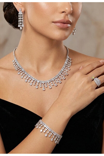 Benola Brand طقم زيركون تصميم الماس02