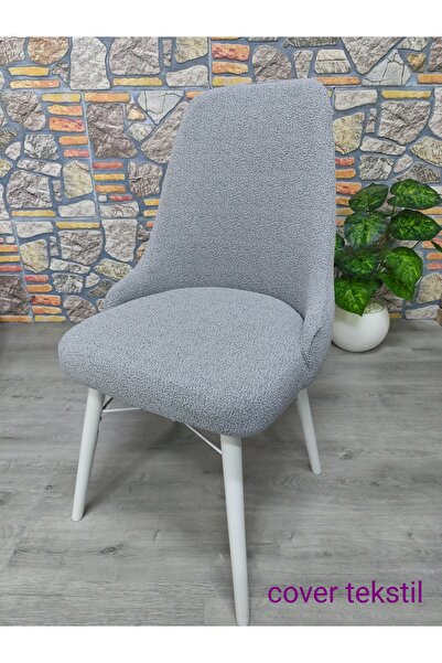 COVER TEKSTİL HALKA SANDALYESİ KOLLU MODEL Mutfak ve Salon Sandalyesi kılıfı