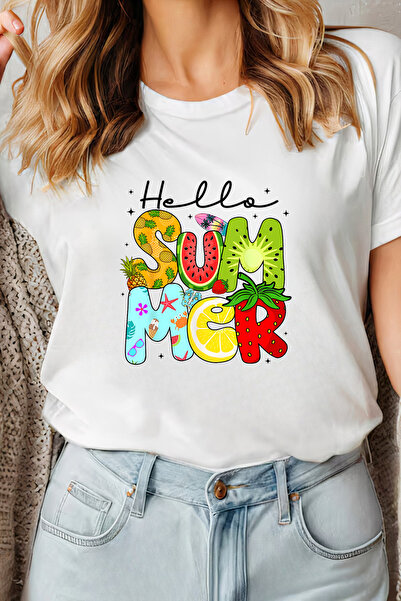 Sarah's Boutique Women's T-shirt – 100% cotton – Hello Fruits