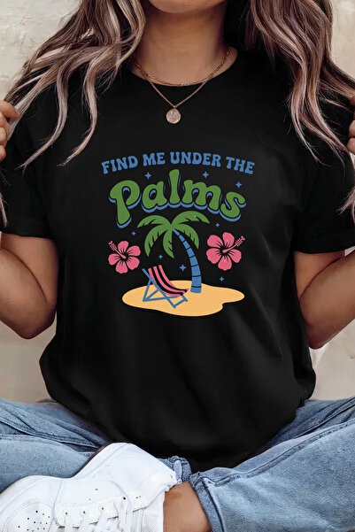 Sarah's Boutique Women's T-shirt – 100% cotton – Palm Chair