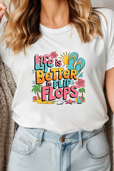 Sarah's Boutique Women's T-shirt – 100% cotton – Better Flops