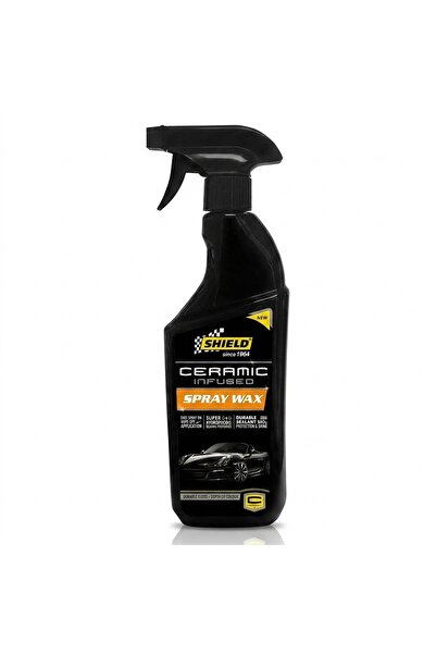 SHIELD Ceramic Infused Spray Wax SIO2 Hydrophobic Beading Durable Gloss Shine...
