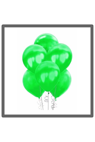 Gemar Balloons Light Green Balloon - 10 Pieces
