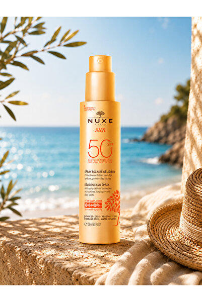 Nuxe Cellular Anti-Aging Protection and Radiant Skin Spf 50+ Sunscreen Face a...