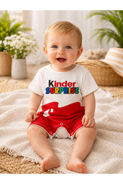 Mai Perla Kinder Surprise Short Sleeve Jumpsuit Set