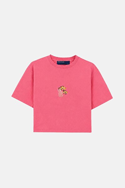 Reflect Studio Majica kratkih rukava Clownfish Lightweight Crop - roza