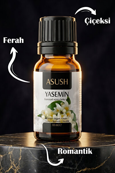 ASUSH Yasemin Esansiyel Yağ 10 ML – Çiçeksi, Zarif ve Kalıcı Ortam Kokusu