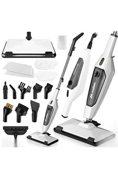 MalTec Mop electric cu aburi, vertical si multifunctional, 2000W, SteamExpert...