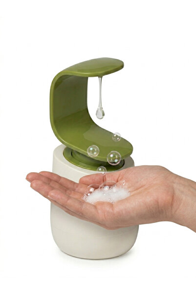 Mony moon Smart C-Shaped Liquid Soap Dispenser for Kitchen & Bathroom - Hygie...