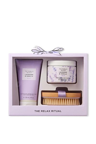 Victoria's Secret Lavender Vanilla Relax Natural Beauty Ritual Kit