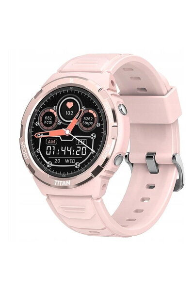 MAXCOM Ceas Smartwatch FW100 Titan, Ecran AMOLED 1.3 inch, Android/iOS, 29g, ...