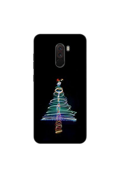 OEM Case compatible with Xiaomi Pocophone F1 Silicone Gel Tpu Pattern Christm...