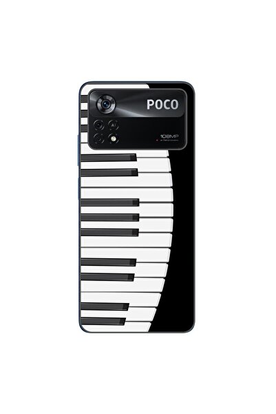 OEM Husa compatibila cu Xiaomi Poco X4 Pro Silicon Gel Tpu Model Piano Keys