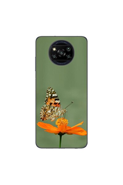 OEM Husa compatibila cu Xiaomi Poco X3 Pro Silicon Gel Tpu Model Fluture