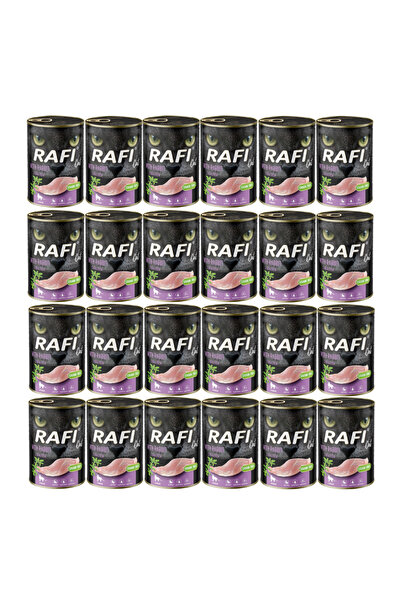 Rafi Dolina Noteci cu hrană pentru pisici cu iepure 24x400g
