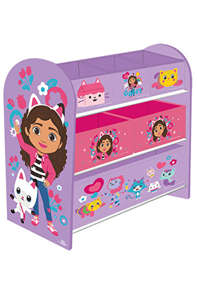 Gabby's Dollhouse Ohana Friends storage cabinet 62.5x29.5x60 cm