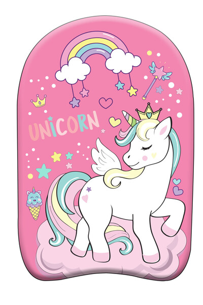 UNICORN Dreamy Kickboard, swimming float 45 cm