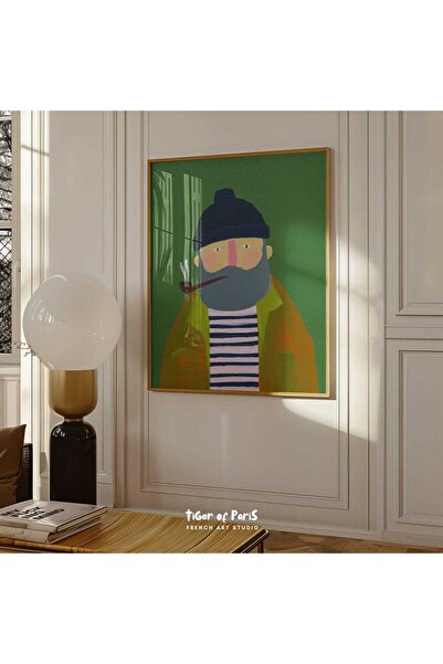 woodhomeworks Tablou One Piece cu personajul marinar vrynt