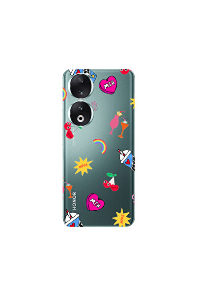 Other Honor 90 5G glam time Transparent Silicone TPU Θήκη