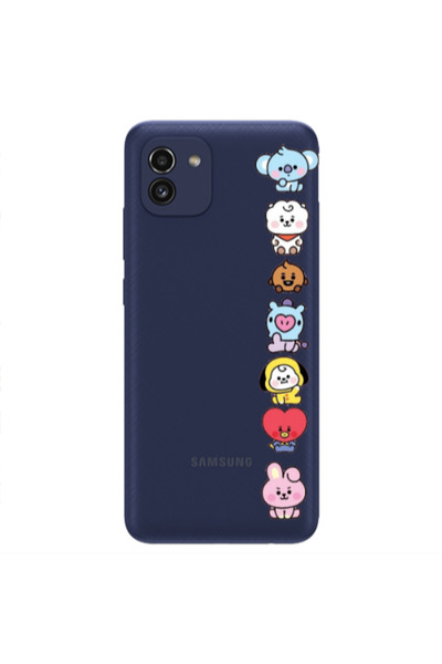 Other Samsung A03 Lovely animals Transparent Silicone TPU Θήκη