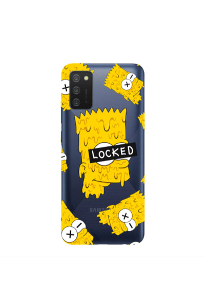Other Samsung A02s Bart Simpson Transparent Silicone TPU Θήκη