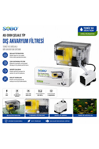 Sobo AQ-15H ASKI ŞELALE FİLTRE