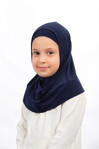 İSTDONATELLA Girl's Two-Piece Hijab - Ready-To-Wear Islamic Scarf - Practical...
