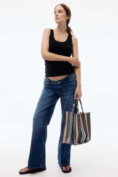 H&M MAMA Ribbed vest top