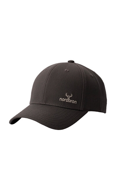 Nordbron Gri Erkek Logo Baskılı Şapka Blaine Cap