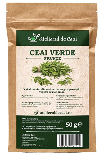atelierul de ceai Ceai verde