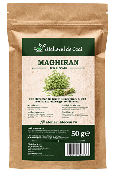 atelierul de ceai Ceai de frunze de maghiran
