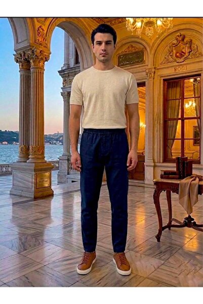 Rodi Erkek Jogger Keten Pantolon 1011