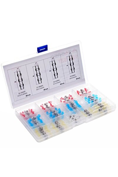 Tagred Professional Set de tuburi termocontractabile, Tagred TA4162, 120 bucă...