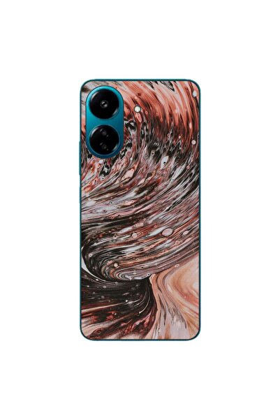 OEM Θήκη συμβατή με Xiaomi Redmi 13C 4G Σιλικόνης Gel TPU Μοντέλο Copper Stream