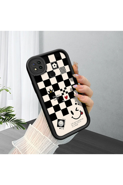 SLIMFELT Redmi 9C/10A Uyumlu Yüksek Kalite Sevimli Kedi Kılıf, Tam Koruma Çiz...